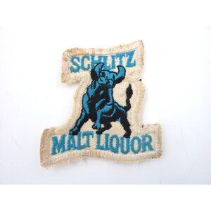 Schlitz Malt Liquor Beer Vintage Patch